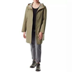 Bass Outdoor Women's Anorak Zip-Front Long-Sleeve Jacket Army Green NWT size XS
